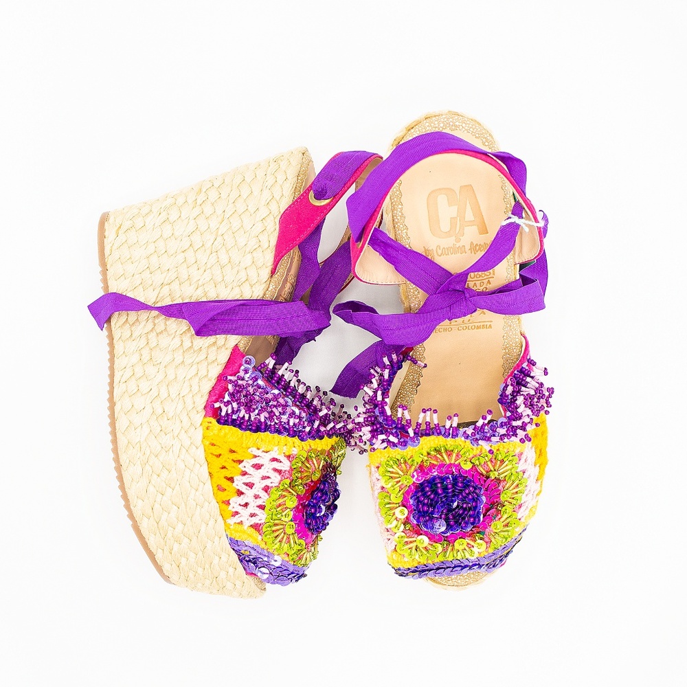 Carolina Acevedo Rainbow Wedges